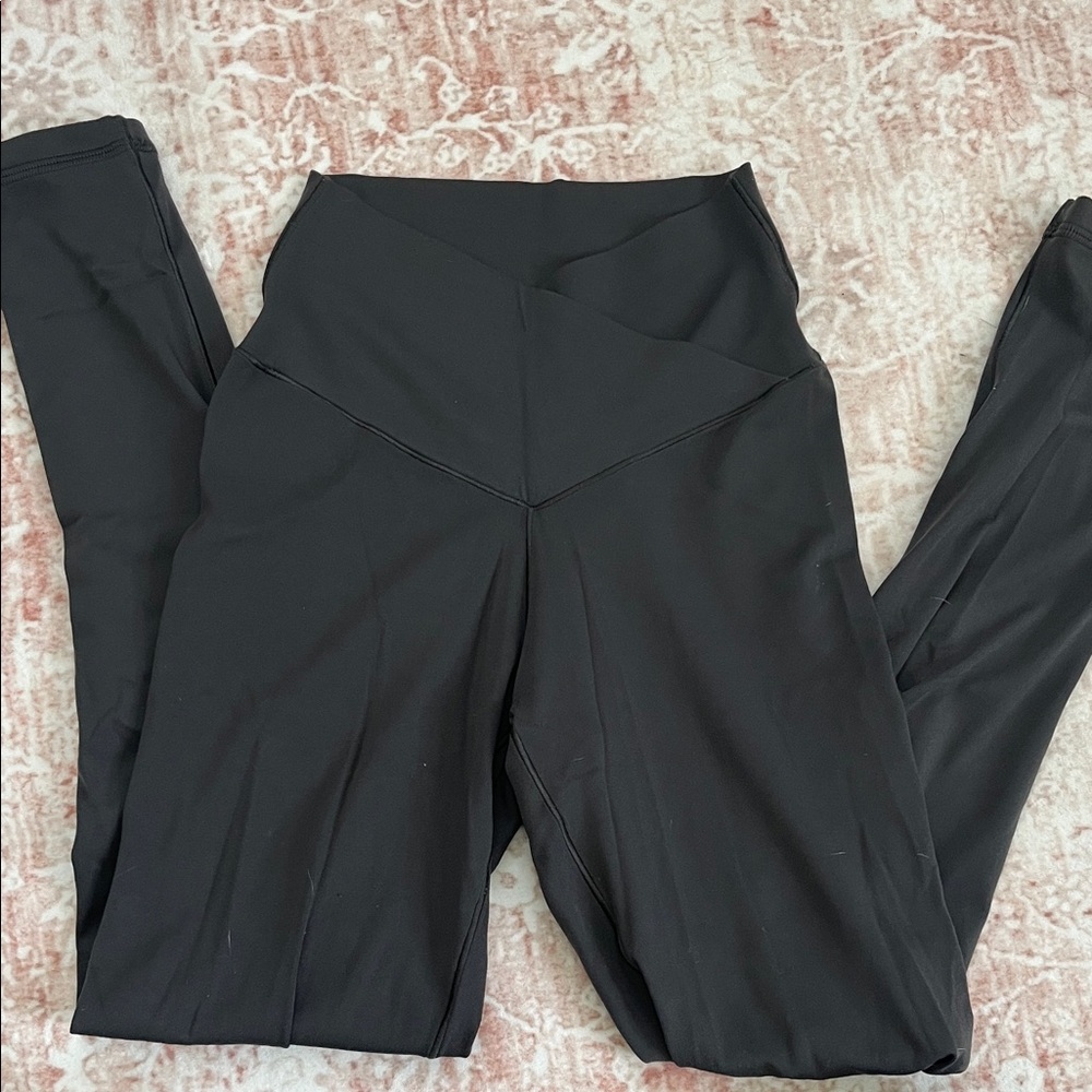 Aerie offline crossover 7/8 leggings small gray